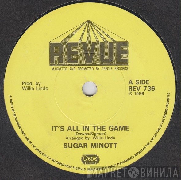 Sugar Minott - It's All In The Game