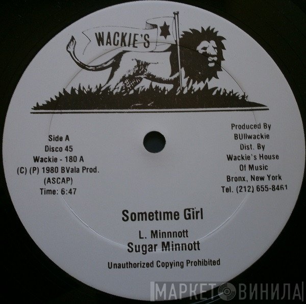 Sugar Minott, Jah Batta - Sometime Girl