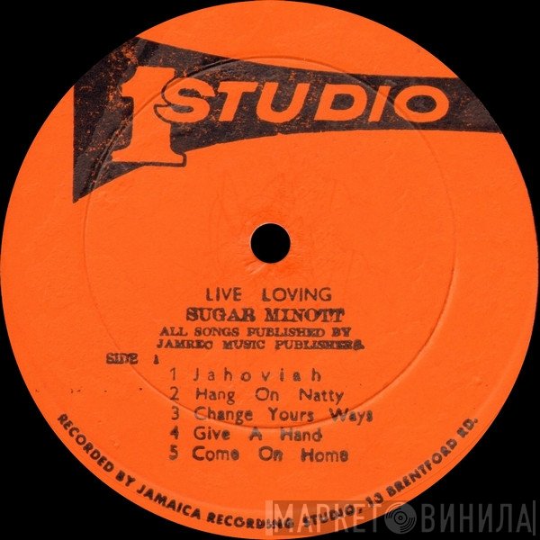 Sugar Minott  - Live Loving
