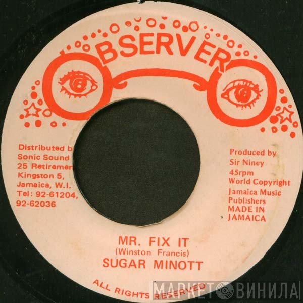 Sugar Minott - Mr. Fix It