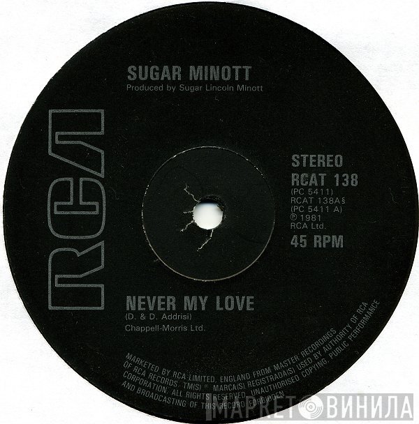 Sugar Minott - Never My Love