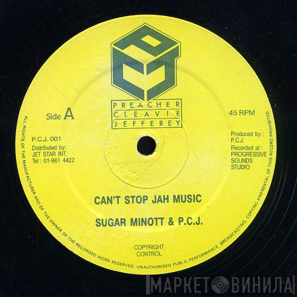 Sugar Minott, Preacher Cleavie Jefferey - Can't Stop Jah Music