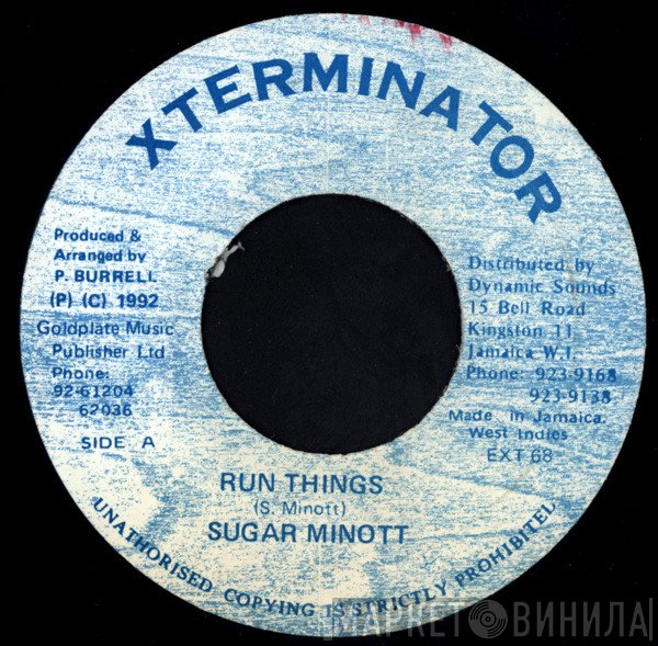 Sugar Minott  - Run Things