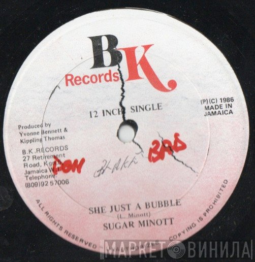 Sugar Minott - She Just A Bubble