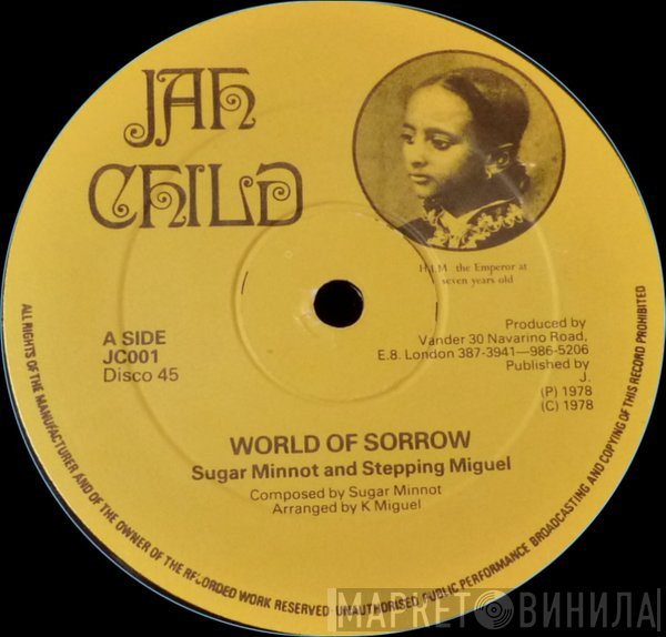Sugar Minott, Stepping King Miguel - World Of Sorrow