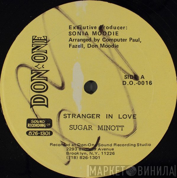 Sugar Minott  - Stranger In Love