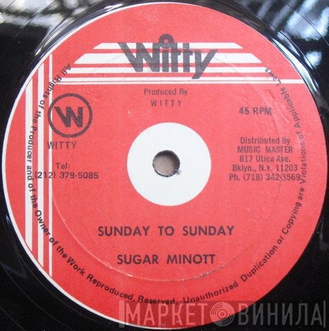 Sugar Minott - Sunday To Sunday