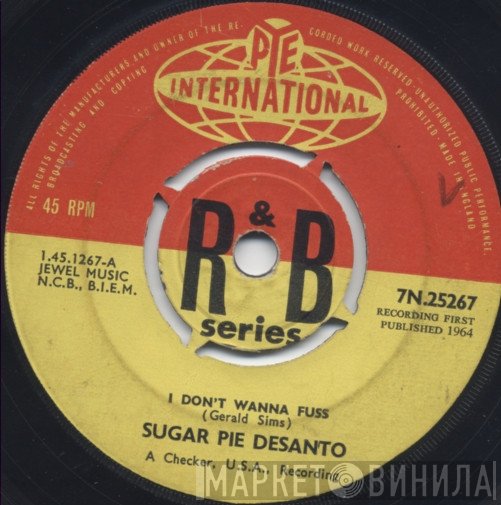 Sugar Pie DeSanto - I Don't Wanna Fuss