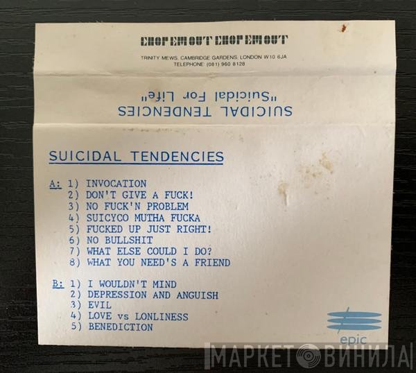Suicidal Tendencies  - Suicidal For Life