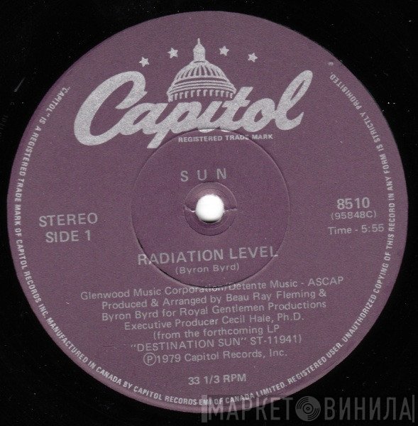 Sun   - Radiation Level