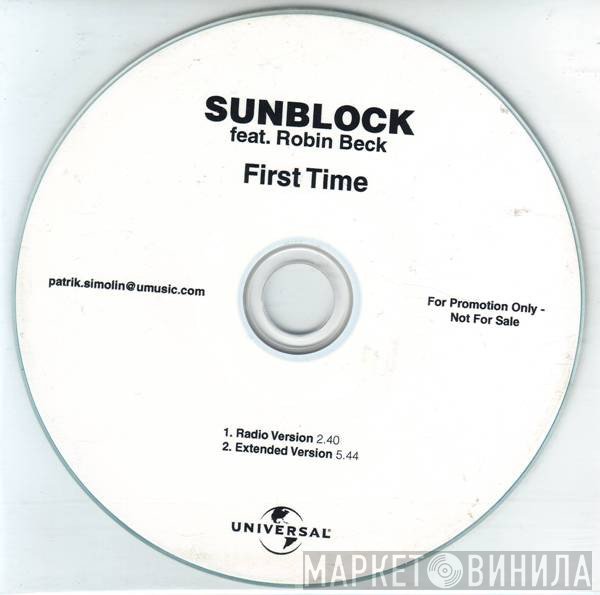 Sunblock  Feat. Robin Beck  - First Time
