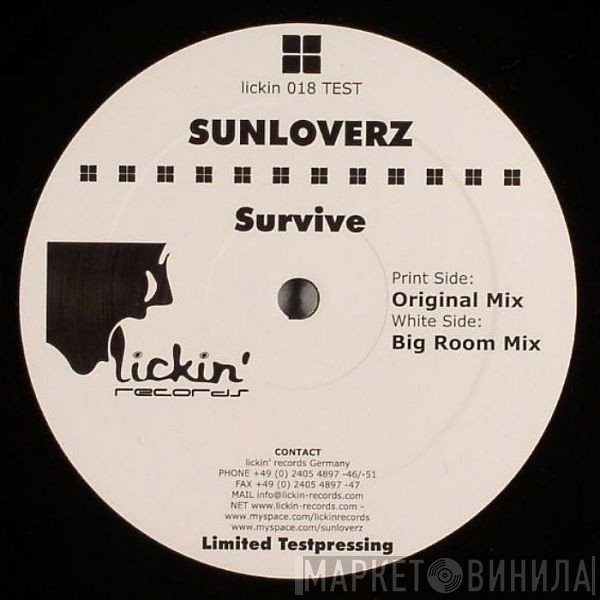 Sunloverz, Nicole Tyler - Survive