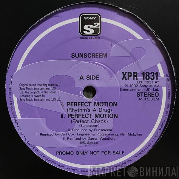 Sunscreem - Perfect Motion