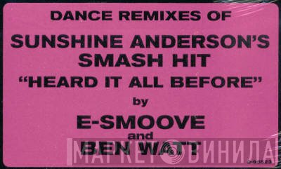 Sunshine Anderson - Heard It All Before (Dance Remixes)