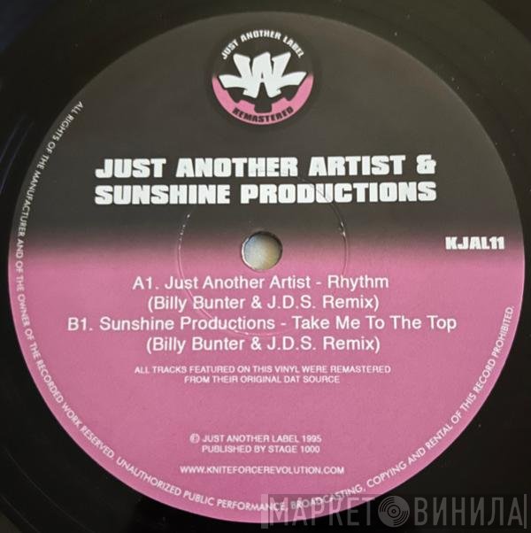 Sunshine Productions, Just Another Artist - Rhythm / Take Me To The Top (Remixes)
