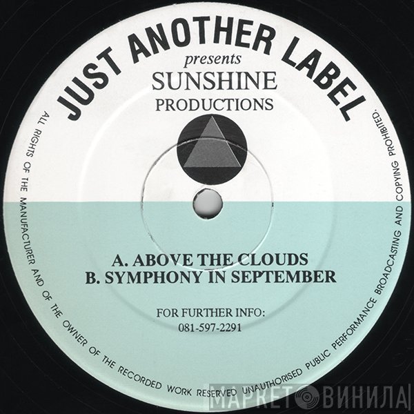 Sunshine Productions - Above The Clouds / Symphony In September