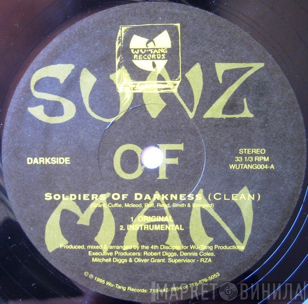 Sunz Of Man - Soldiers Of Darkness / Five Arch Angels