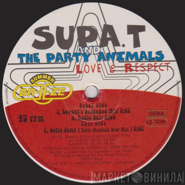 Supa. T, The Party Animals - Love &amp; Respect