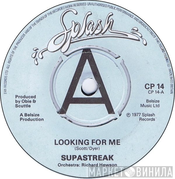 Supastreak - Looking For Me / Party Line