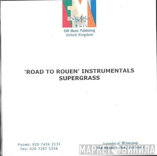 Supergrass  - Road To Rouen Instrumentals