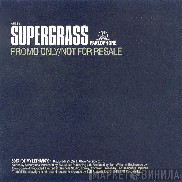 Supergrass - Sofa (Of My Lethargy)