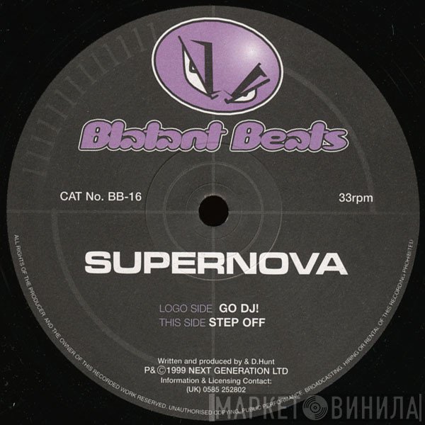 Supernova  - Go DJ! / Step Off