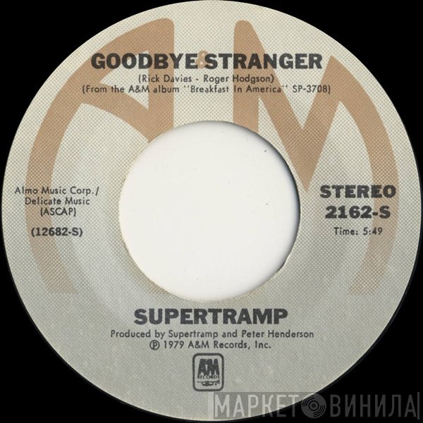 Supertramp  - Goodbye Stranger