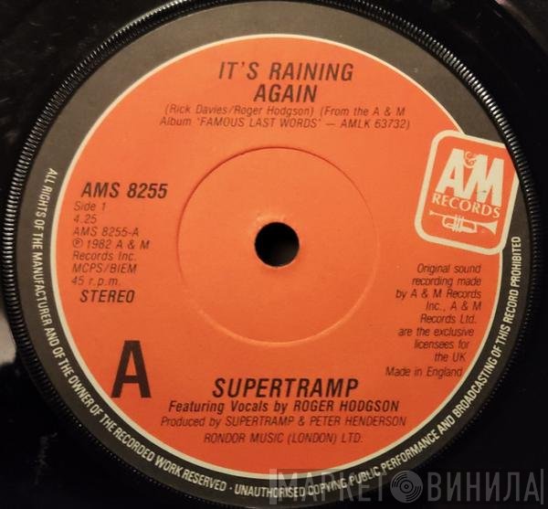 Supertramp  - It's Raining Again