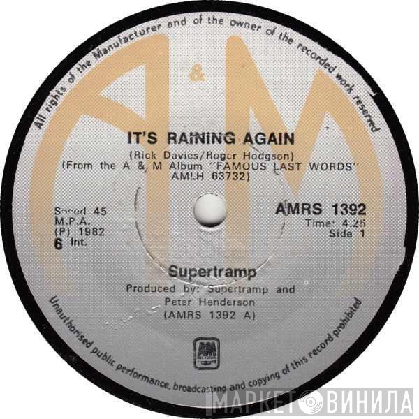 Supertramp  - It's Raining Again
