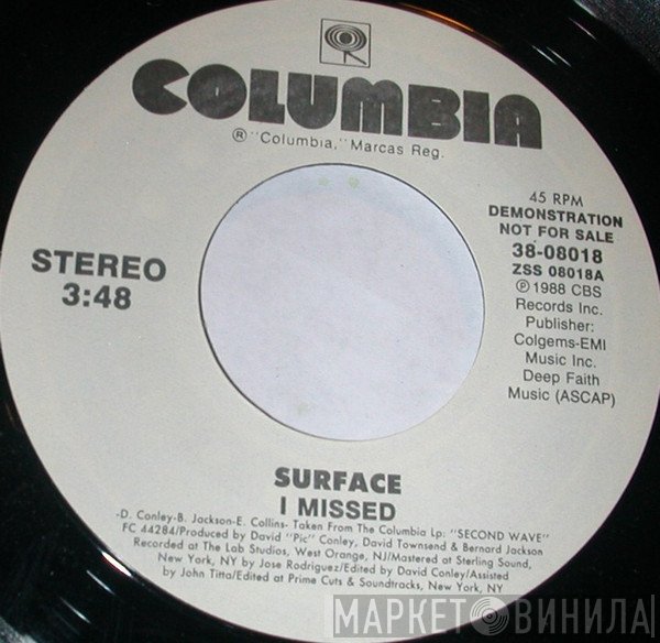 Surface  - I Missed