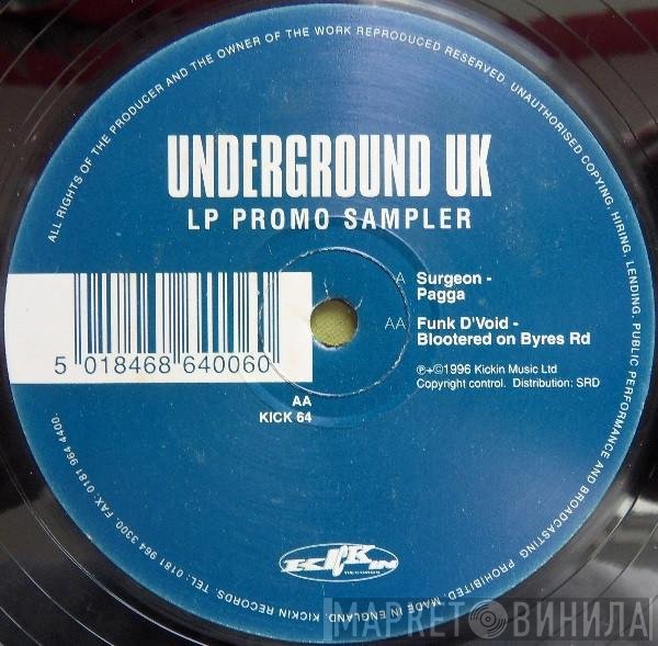 Surgeon / Funk D'Void  - Underground UK (LP Promo Sampler)