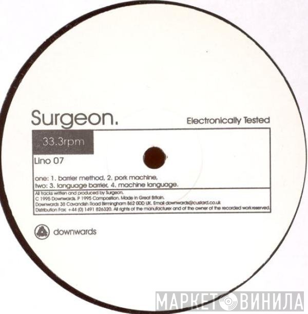 Surgeon  - Electronically Tested