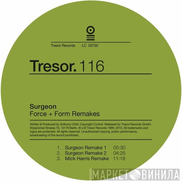 Surgeon  - Force + Form Remakes