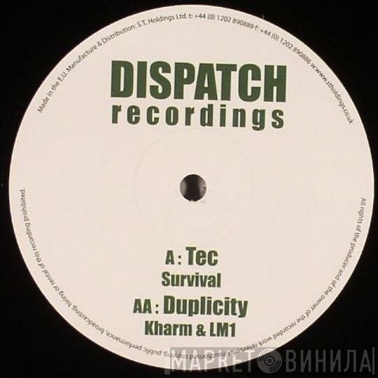 Survival  / Kharm & Lm1  - Tec / Duplicity