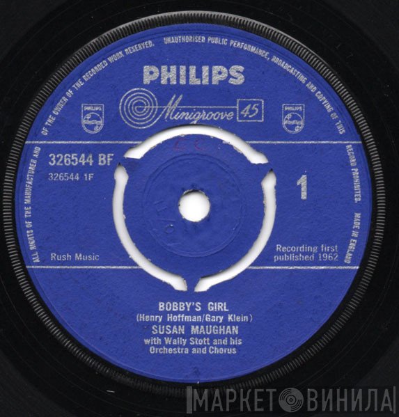 Susan Maughan, Wally Stott And His Orchestra And Chorus - Bobby's Girl