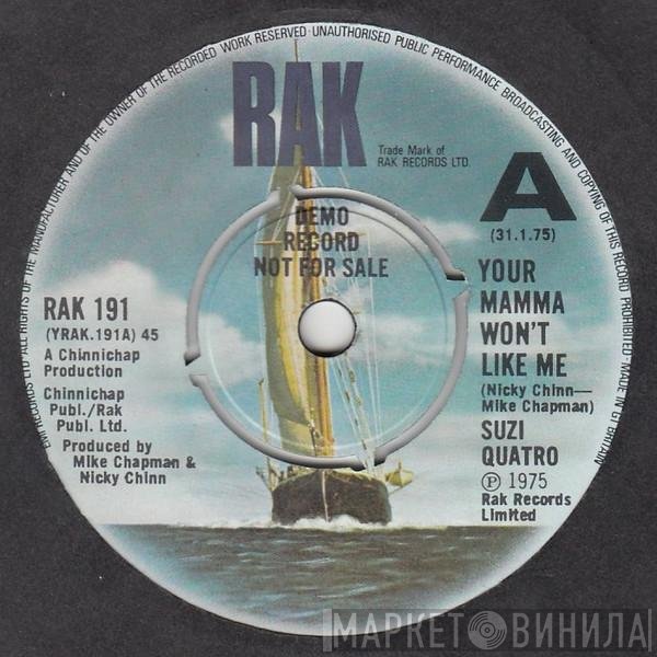 Suzi Quatro - Your Mamma Won't Like Me
