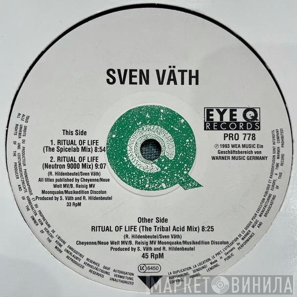 Sven Väth - Ritual Of Life
