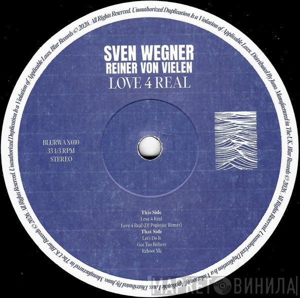 Sven Wegner - Love 4 Real