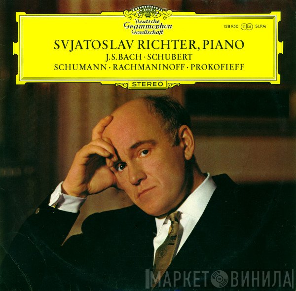 Sviatoslav Richter, Johann Sebastian Bach · Franz Schubert · Robert Schumann · Sergei Vasilyevich Rachmaninoff · Sergei Prokofiev  - Recital II
