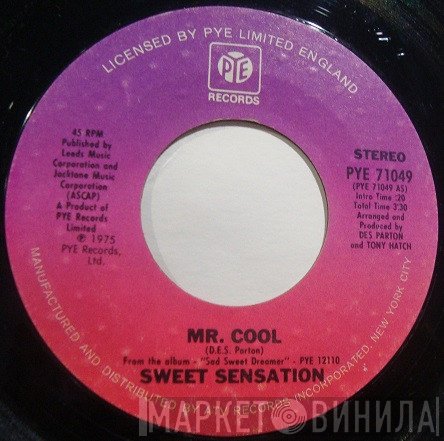 Sweet Sensation   - Mr. Cool