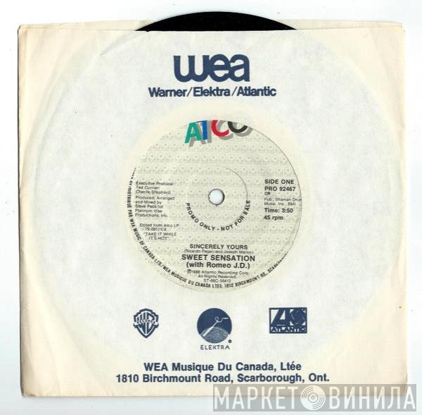 Sweet Sensation, Romeo J.D. - Sincerely Yours