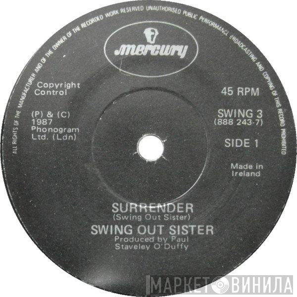 Swing Out Sister  - Surrender
