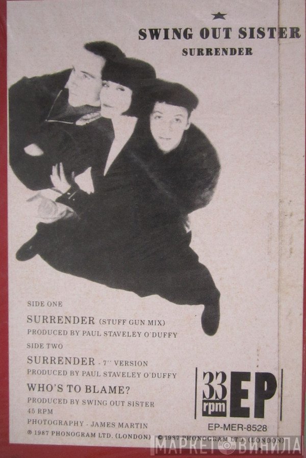 Swing Out Sister  - Surrender