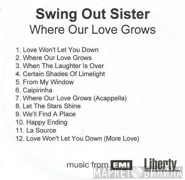 Swing Out Sister - Where Our Love Grows