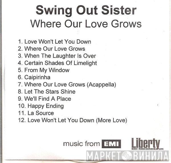 Swing Out Sister - Where Our Love Grows