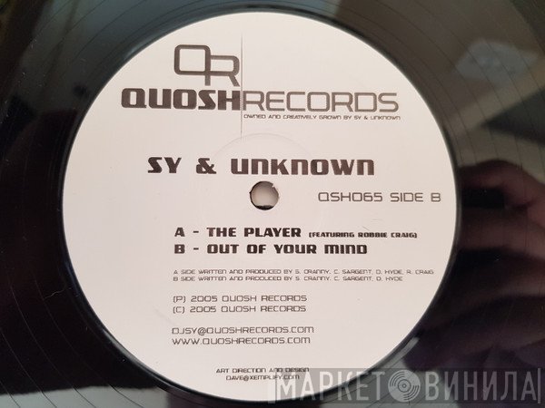 Sy & Unknown - The Player / Out Of Your Mind