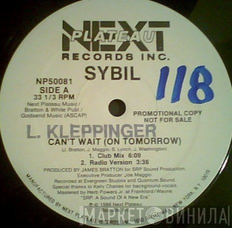 Sybil - Can't Wait (On Tomorrow)