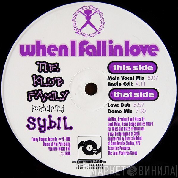 Sybil, The Klub Family - When I Fall In Love