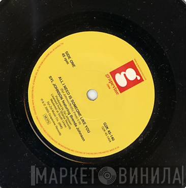 Syl Johnson - All I Need Is Someone Like You / Do You Know What Love Is