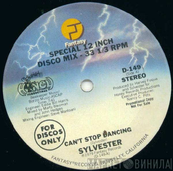 Sylvester  - Can't Stop Dancing